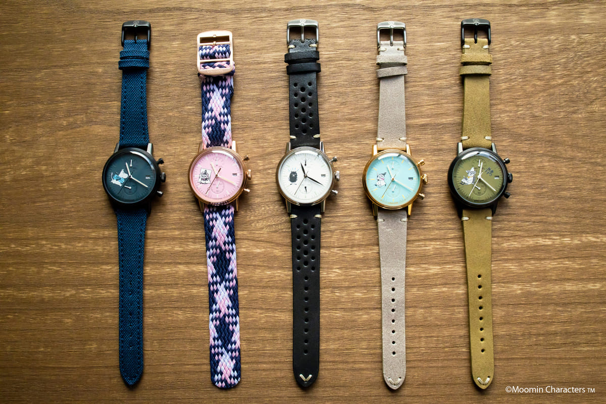 UNDONE「ムーミン」腕時計 カスタマイズモデル