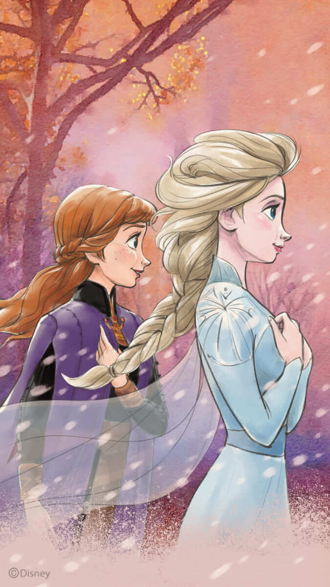 アナと雪の女王2 デザインの壁紙も Disney Deluxe ディズニーデラックス 11月の会員限定コンテンツ Dtimes