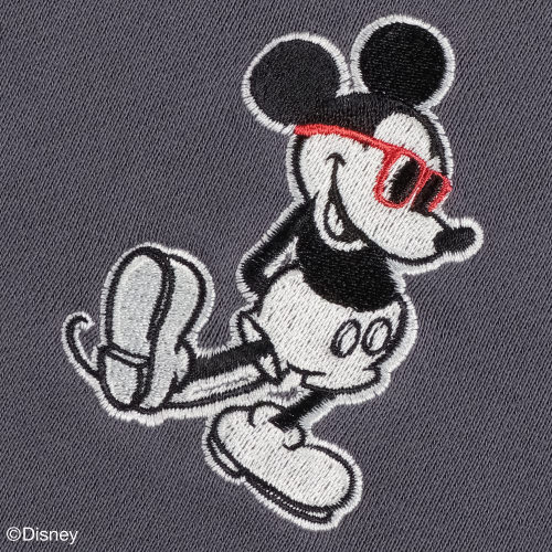 【MICKEY MOUSE／Glasses】ジップアップパーカ5