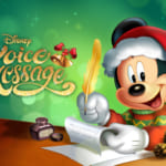 Disney DELUXE（ディズニーデラックス）「ボイス付きグリーティングカード」クリスマス
