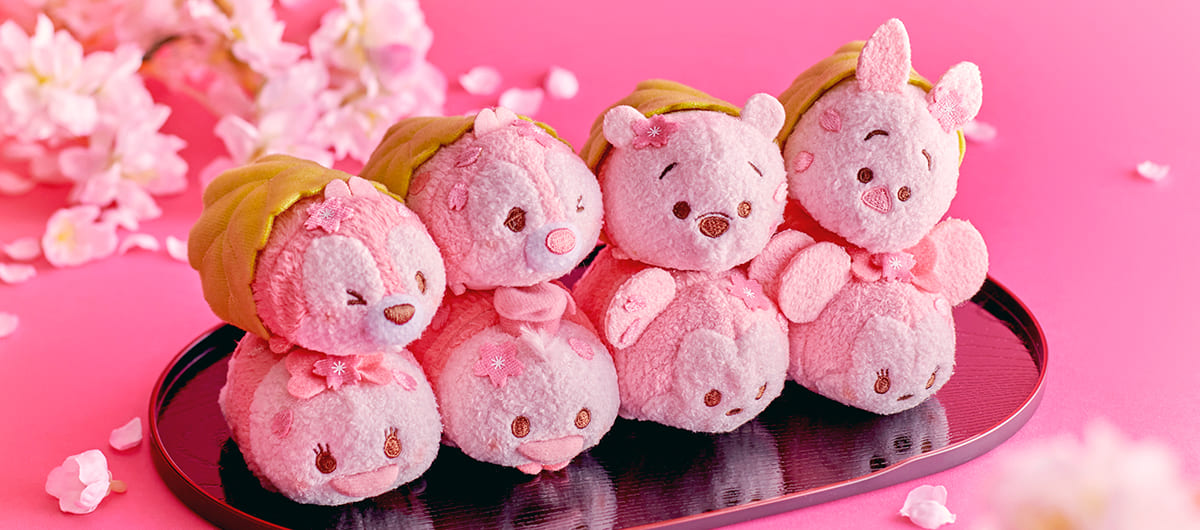 ディズニーストア TSUM TSUM(ツムツム) さくらシリーズ