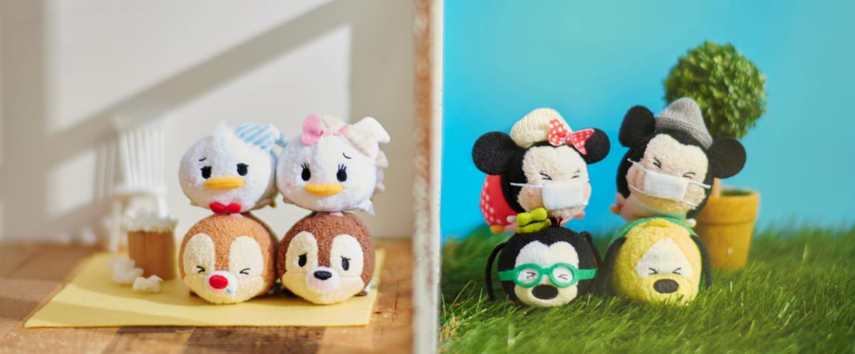 ディズニーストア TSUM TSUM(ツムツム)花粉症シーズンぬいぐるみ
