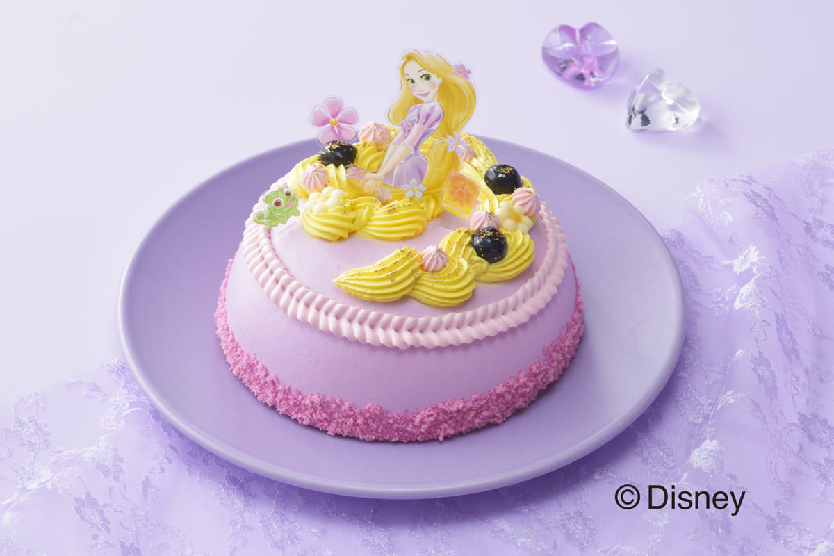 <ラプンツェル>ドレスケーキメイン