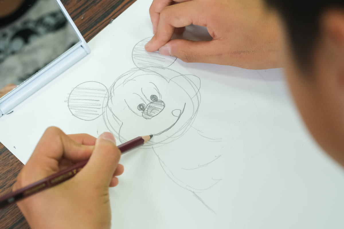 紙と鉛筆でたったひとつのミッキーマウスを生み出す ディズニー イマジネーション ワークショップ 名古屋開催 Dtimes