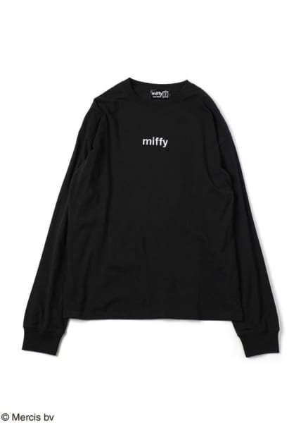 miffy(ミッフィー)ロゴ ロングTシャツ２