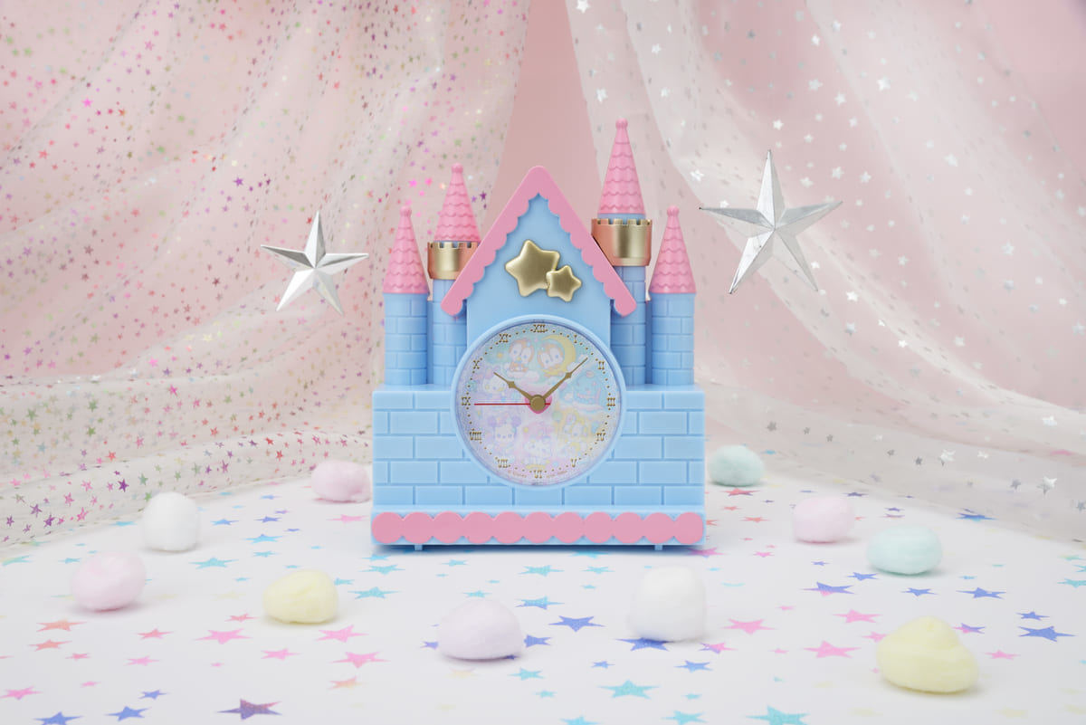 ディズニーキャラクター ゆめふわ PMファンシークロック