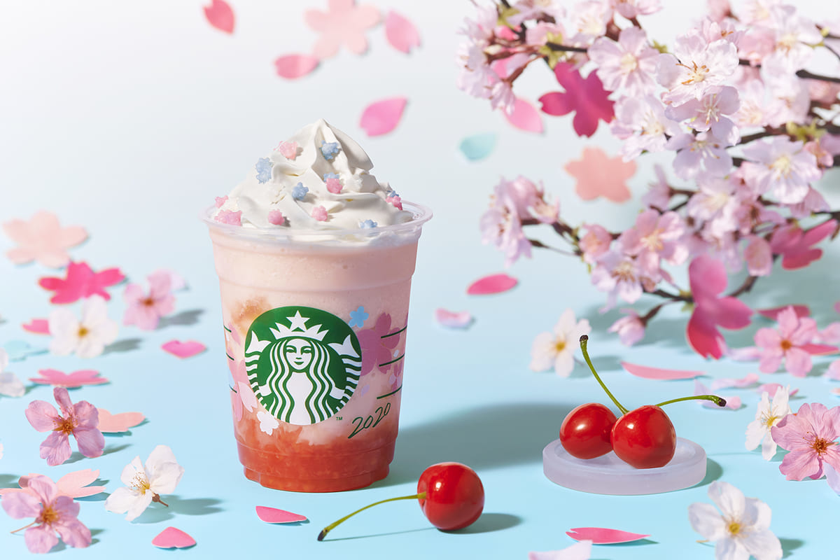 スターバックス「さくら さくらんぼ フラペチーノ」