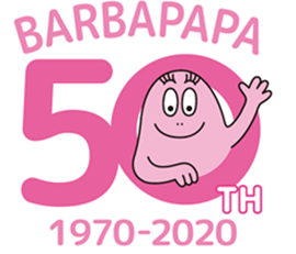 KKDJ_『Fruity Barbapapa』_50周年ロゴ