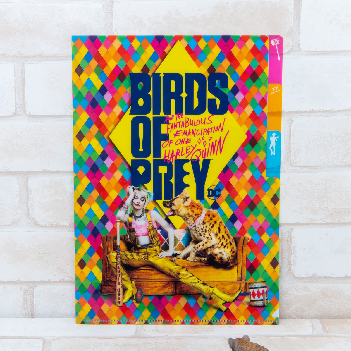 インロック『ハーレイ・クインの華麗なる覚醒 BIRDS OF PREY』3ポケットクリアファイル