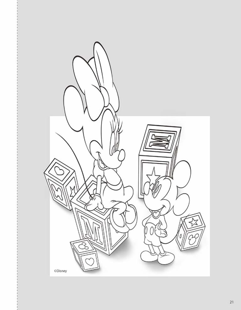 MdN「ディズニー 塗り絵」シリーズ