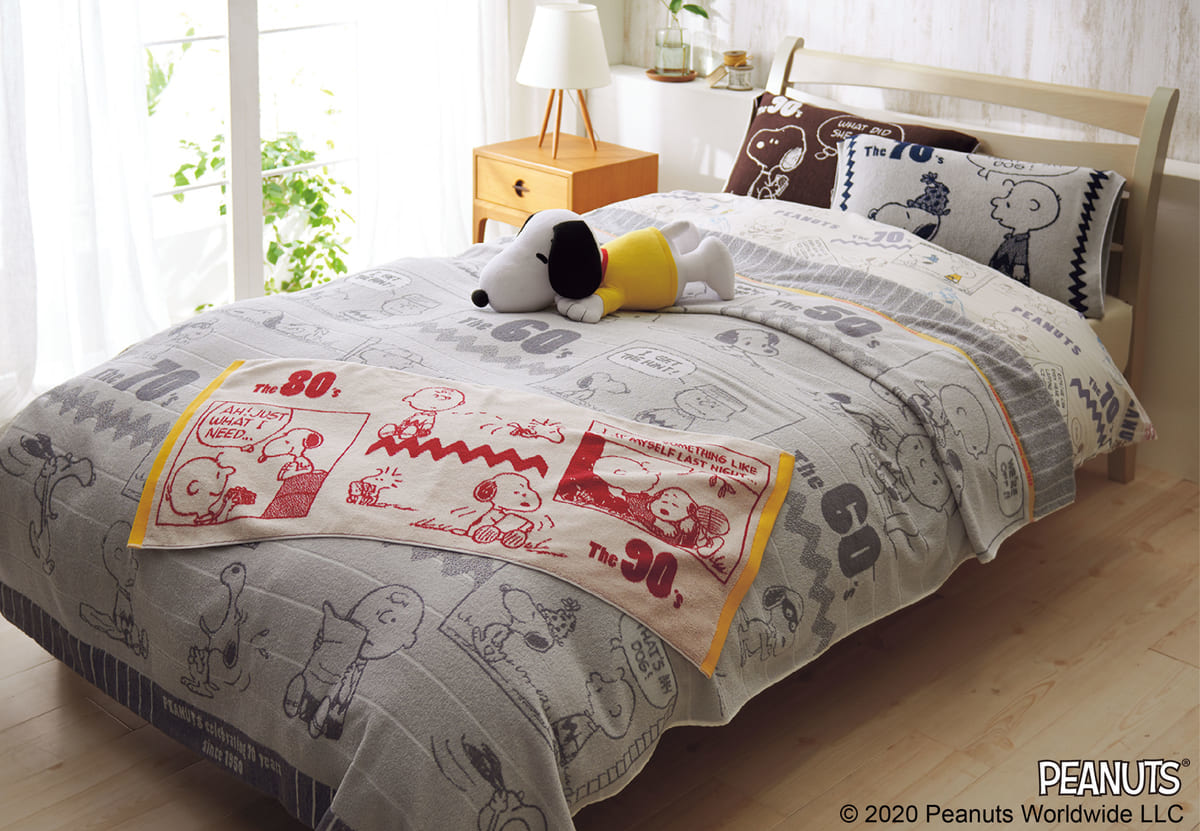 西川「PEANUTS」生誕70周年記念グッズ