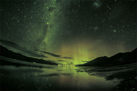 やのまん　ジグソーパズル　KAGAYA　銀河の果ての南極光（ニュージーランド）2