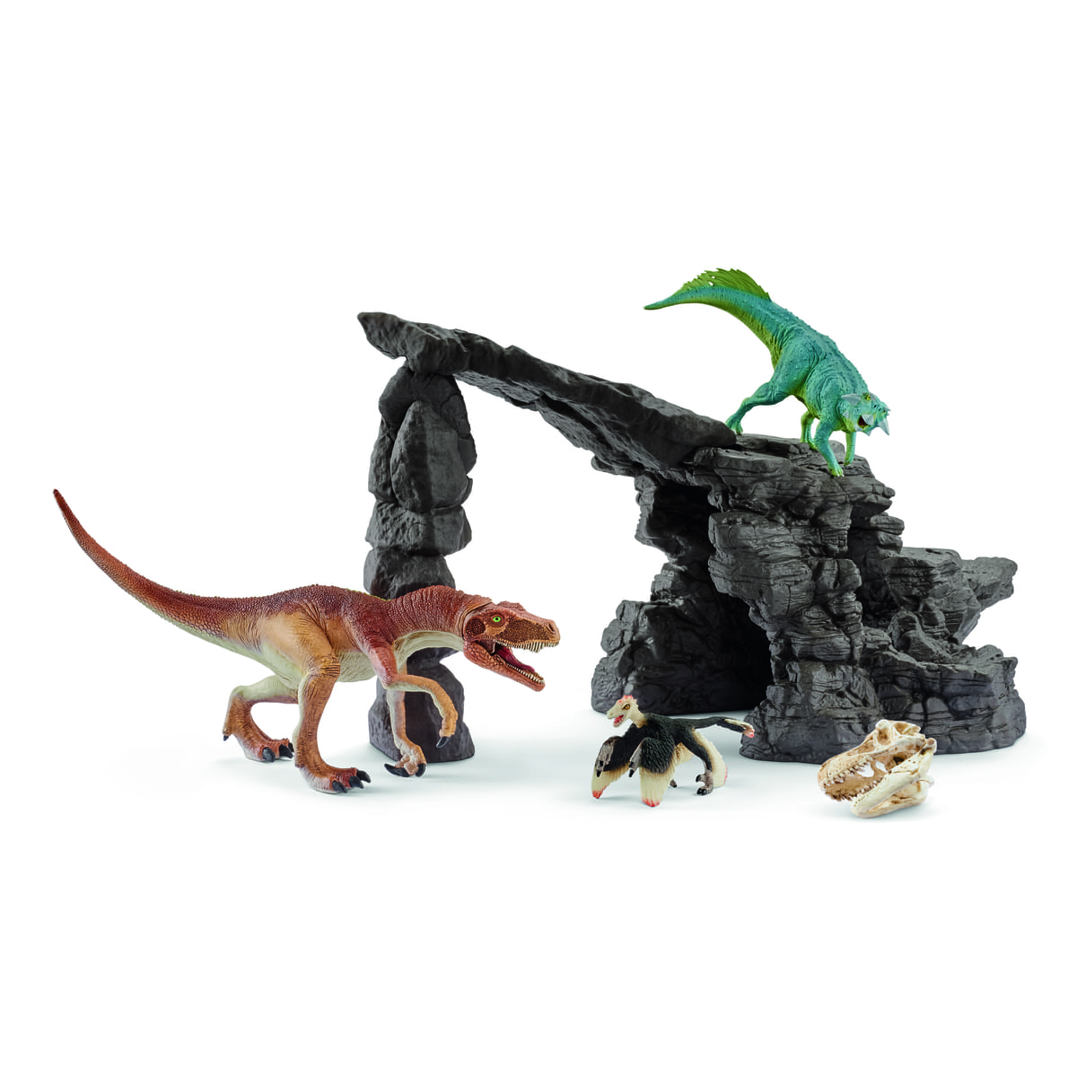 恐竜たちの洞窟プレイセット02