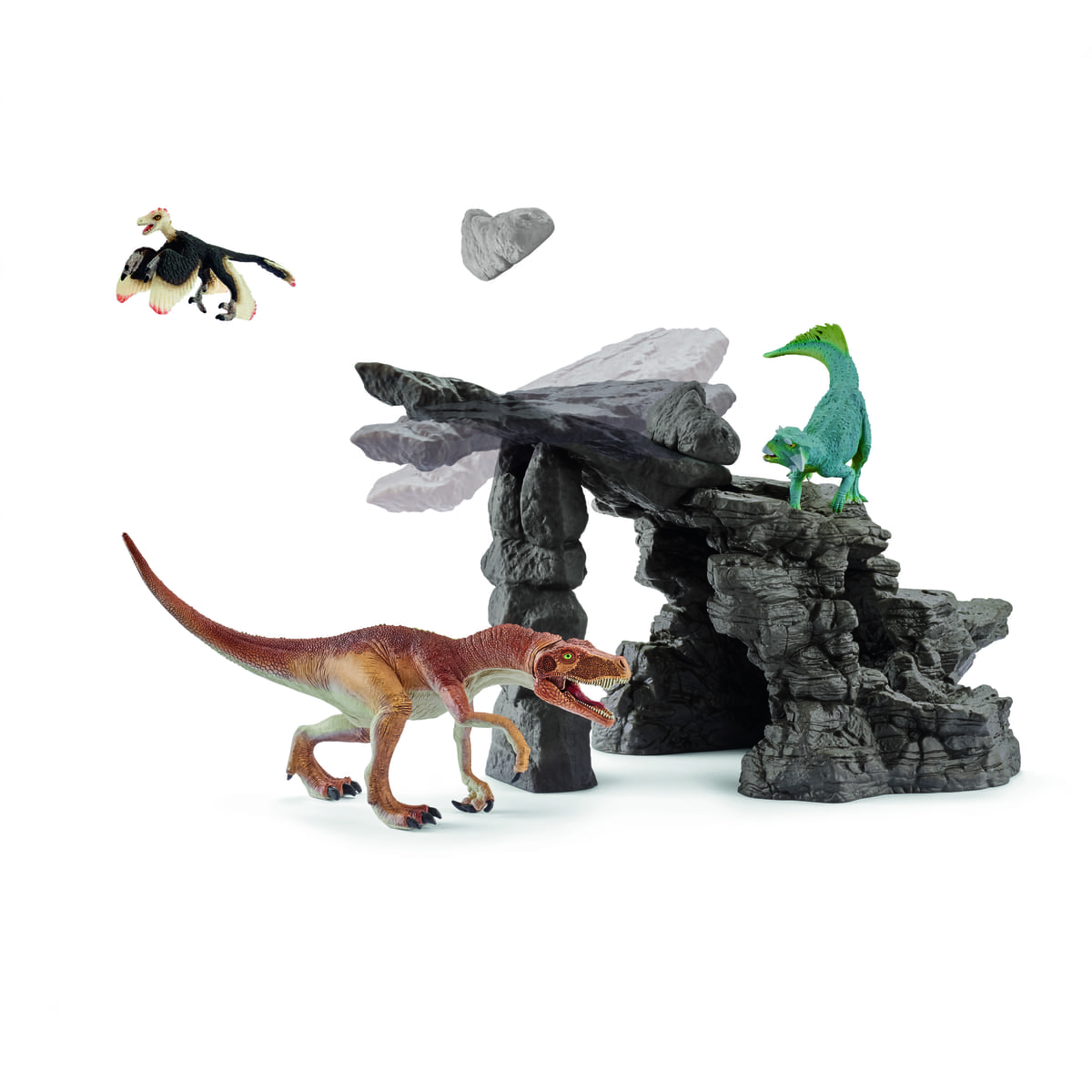 恐竜たちの洞窟プレイセット