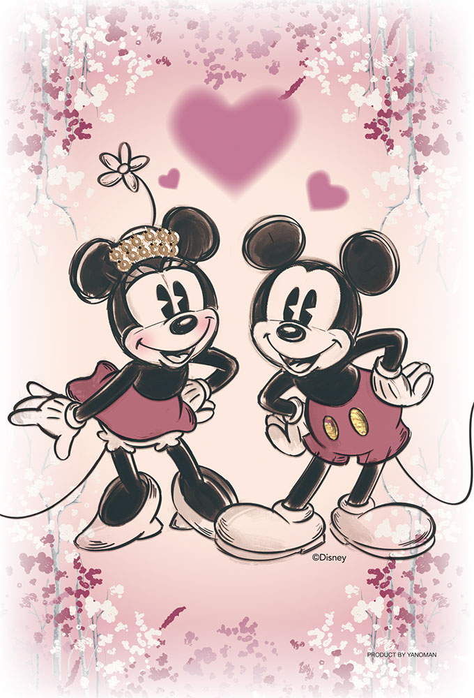 KIRIART‐Mickey＆Minnie‐