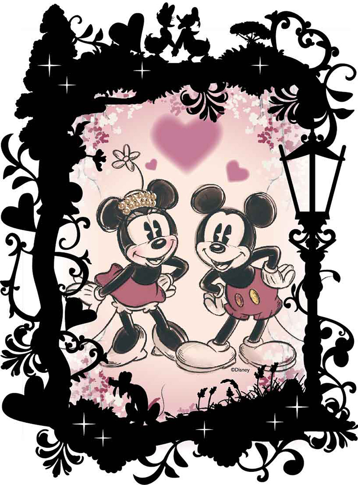 KIRIART‐Mickey＆Minnie‐２