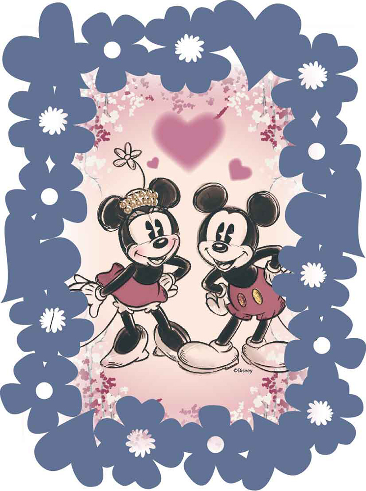 KIRIART‐Mickey＆Minnie‐３
