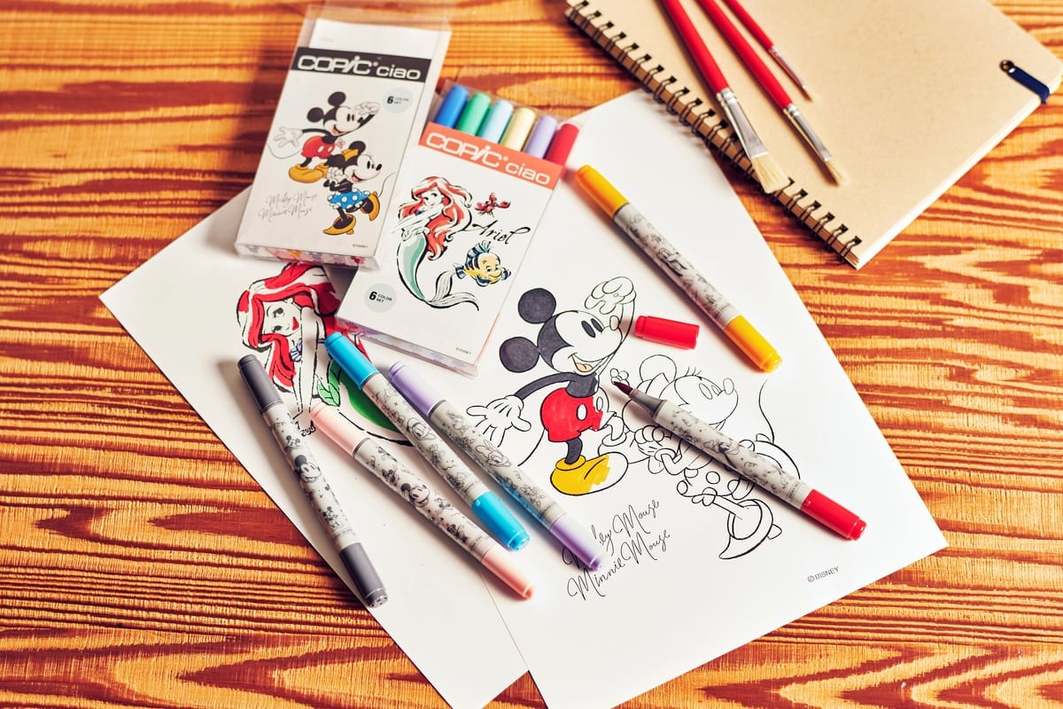 ディズニーストア「コピックチャオ」6色セット