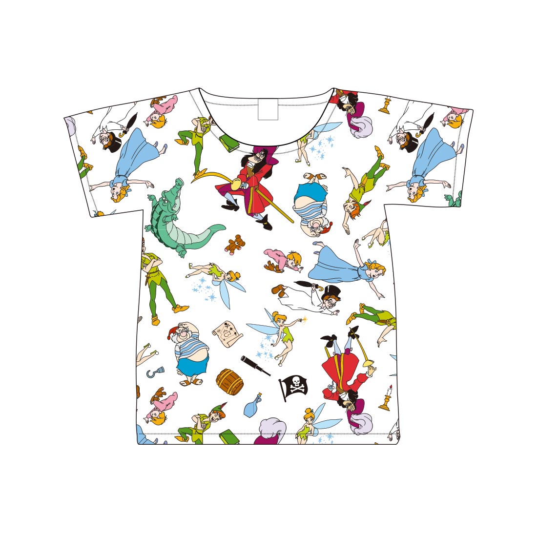 ピーター・パン/Tシャツ/オールスター（キッズ100）