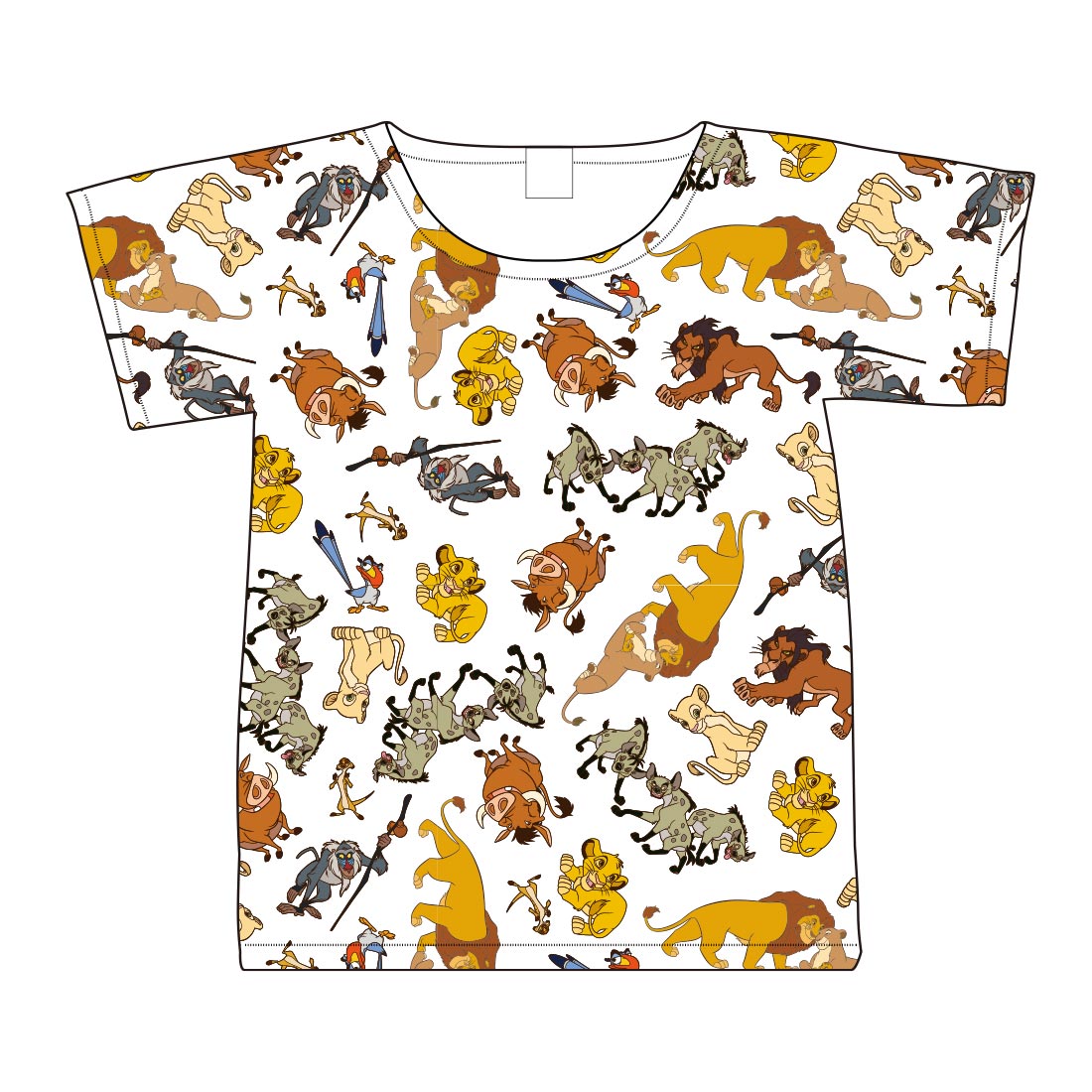 ライオン・キング/Tシャツ/オールスター（Mサイズ）