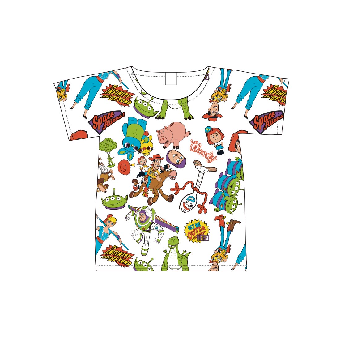 トイ・ストーリー/Tシャツ/オールスター（キッズ120）
