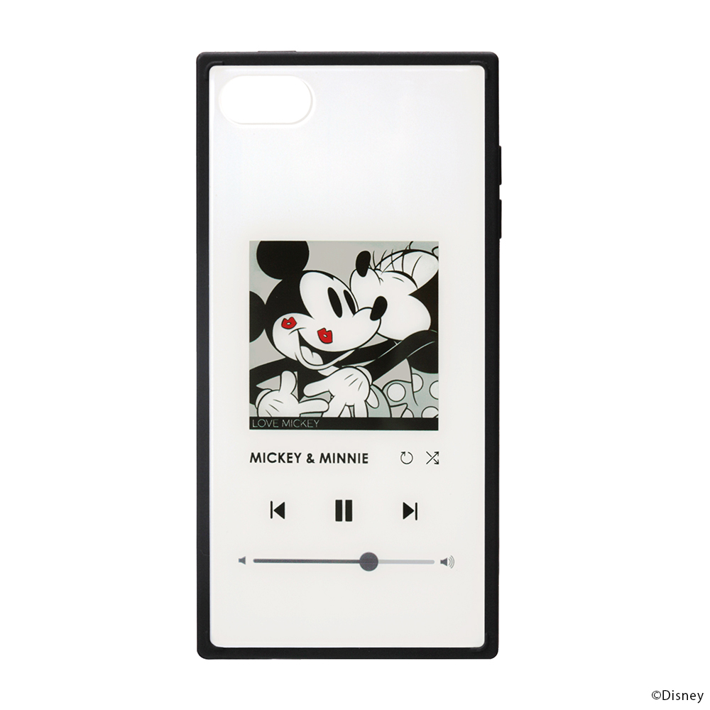 「iPod touch用ガラスハイブリッドケース」ミッキーマウス/ホワイト