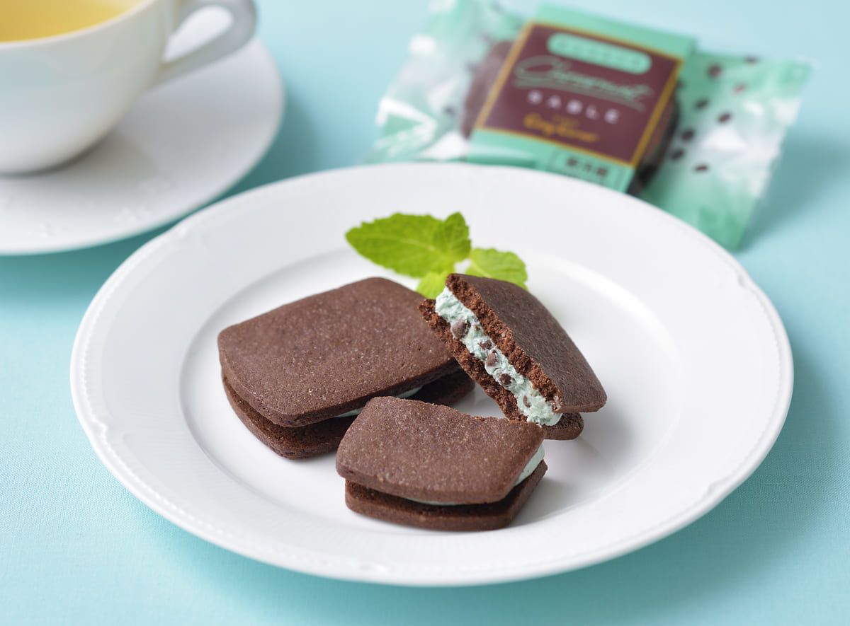 チョコミントサブレ