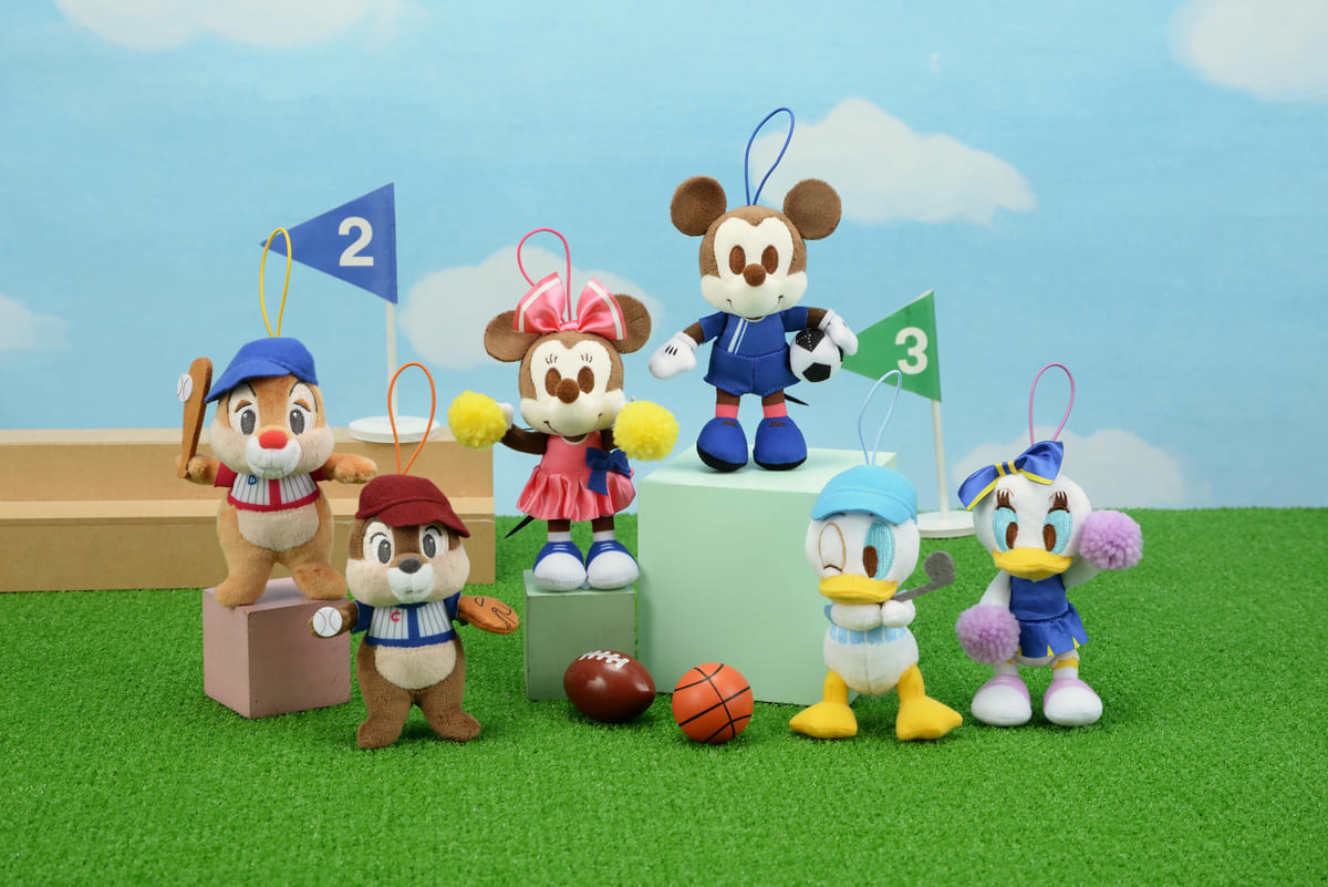 ミッキー&フレンズ　ちびーず　スポーツマスコット