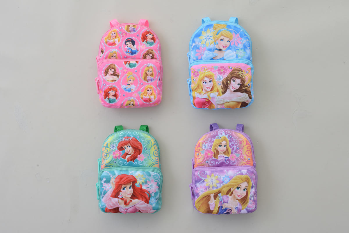 ディズニープリンセス リュック型ミニポーチ