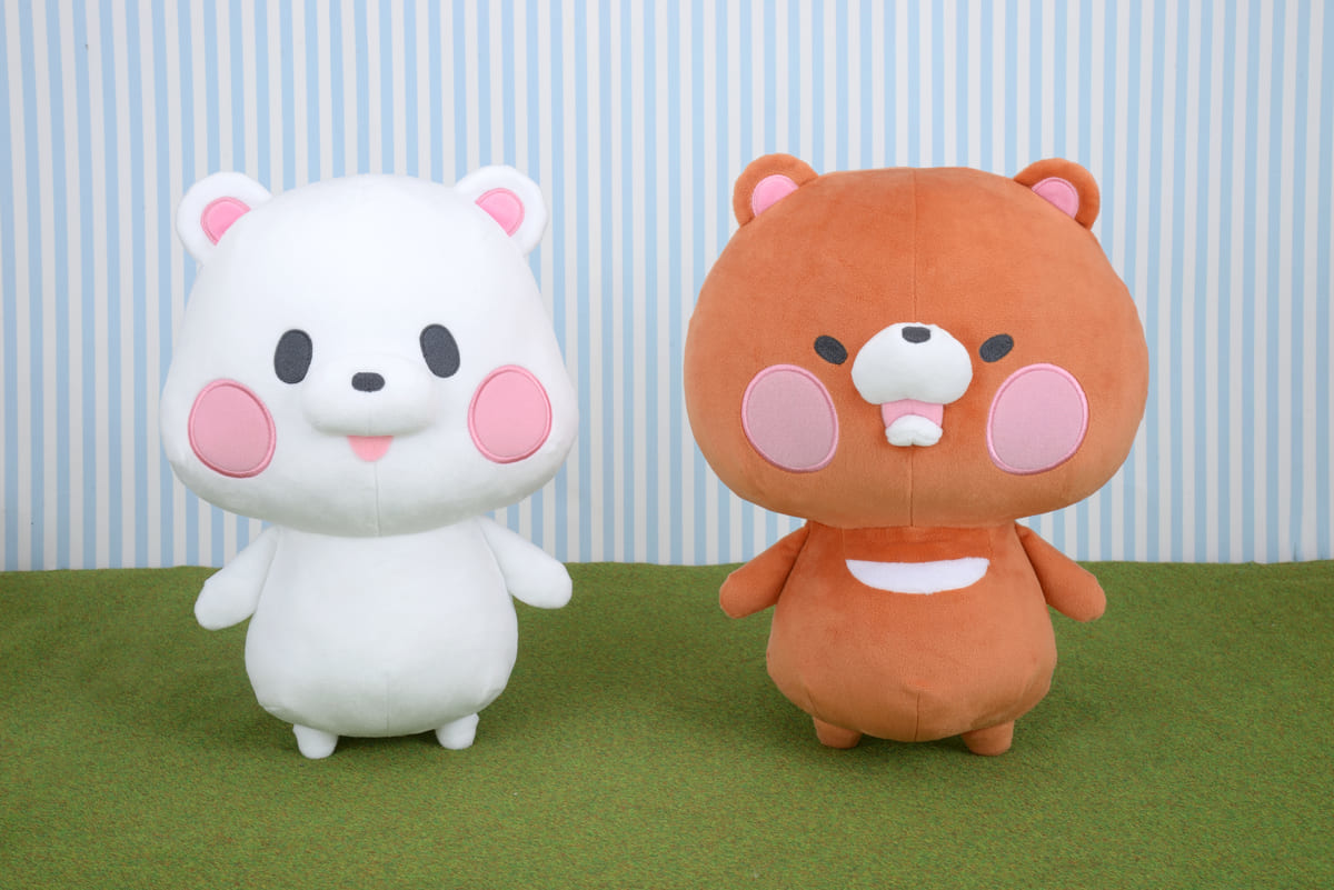 あああ!!お客様困ります!!　くまさん＆しろくまさん　スペシャルぬいぐるみ_01