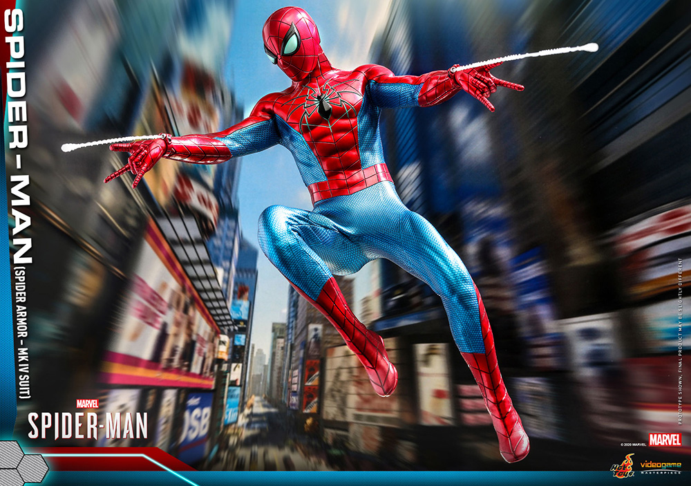 11ホットトイズ【ビデオゲーム・マスターピース】『Marvel’s Spider-Man』1/6スケールフィギュア スパイダーマン（スパイダー・アーマーMK IVスーツ版）