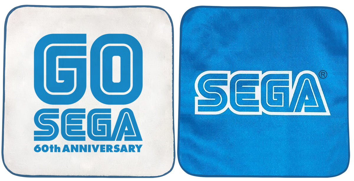 セガ設立60周年 記念「GO SEGA」＆「セガロゴ」ハンドタオル2枚セット