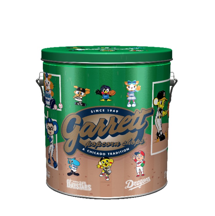 限定デザイン缶『garrett ×セ・リーグ6球団コラボレーション1ガロン缶』3