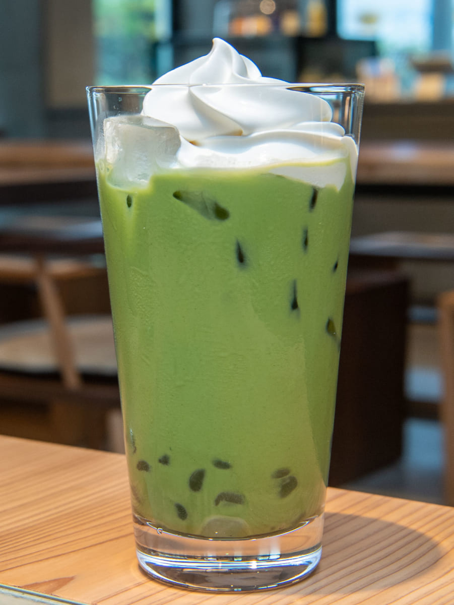 nana's green tea「mochi latte -モチラテ-」抹茶ソフトクリーム