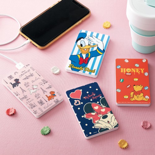 ミッキー フレンズからロッツォまで ベルメゾン ディズニー スマートフォン充電器 ニフティニュース
