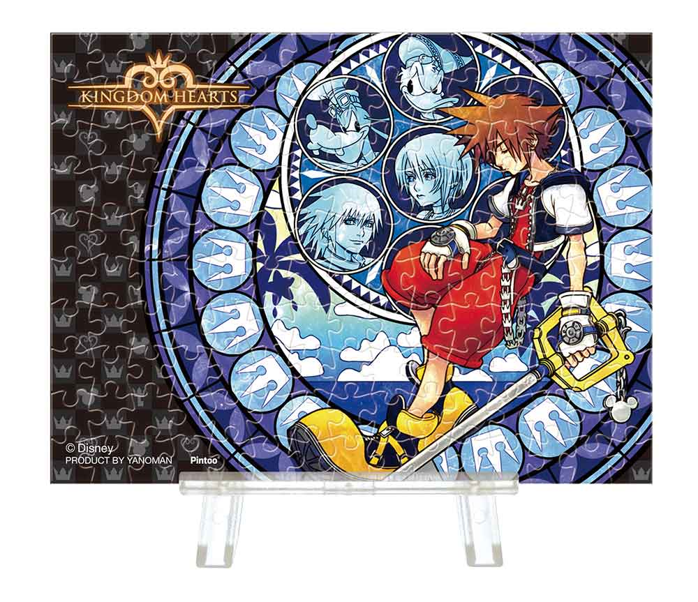 ステンドグラス風の透明パズル やのまん Kingdom Hearts キングダム ハーツ ジグソーパズル Dtimes