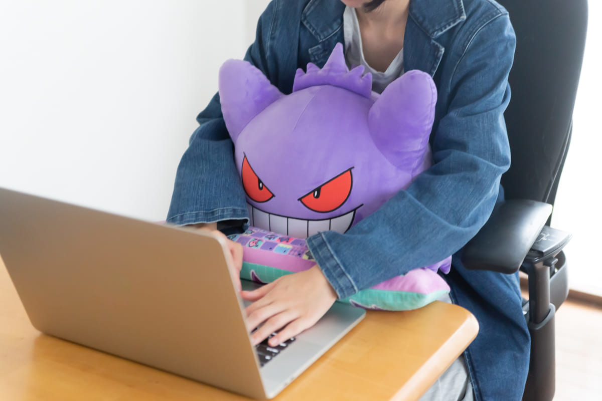 ポケットモンスターPCクッション ゲンガーメイン
