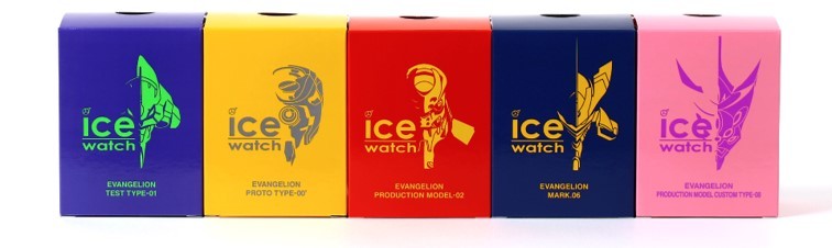 EVANGELION × ICE-WATCH　パッケージ