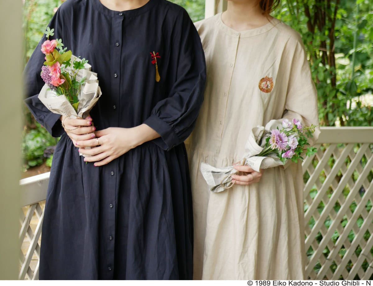 『魔女の宅急便』2wayシャツワンピース