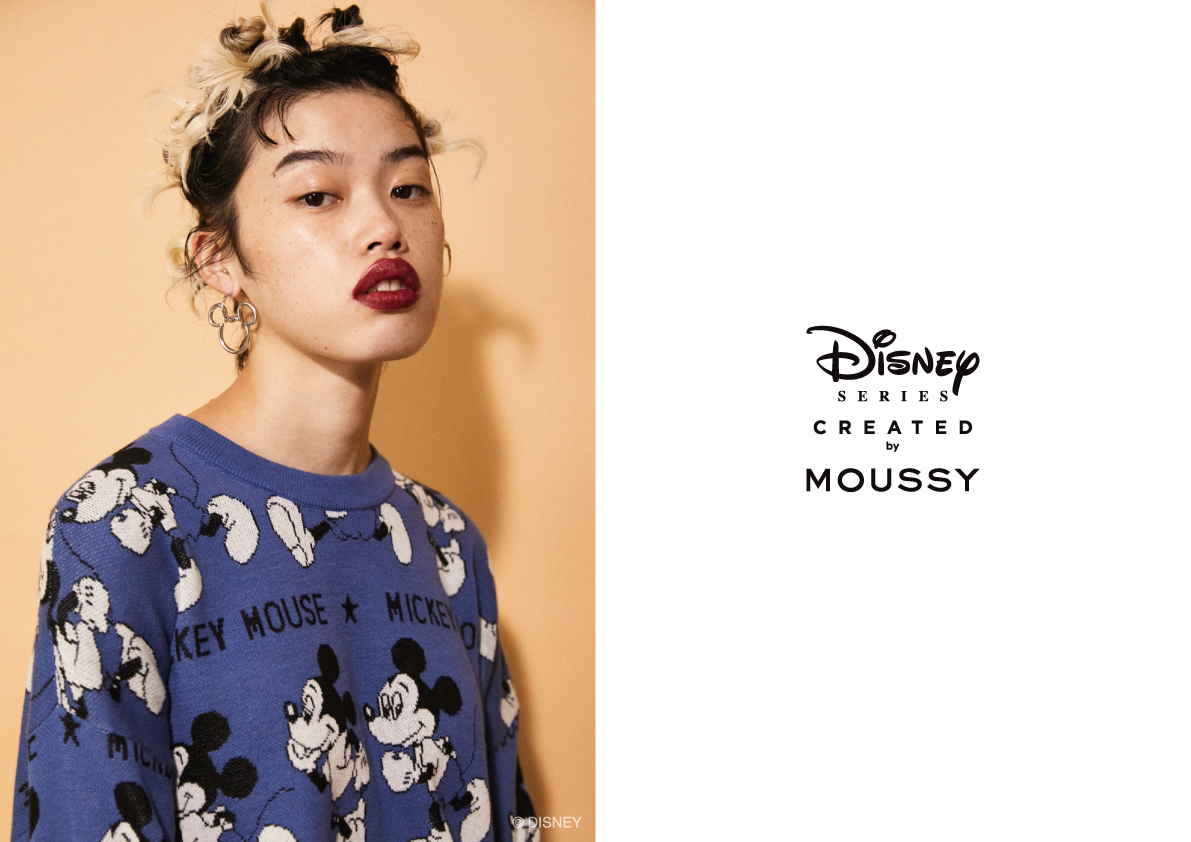「Disney SERIES CREATED by MOUSSY」2020 AUTUMN COLLECTIONメイン