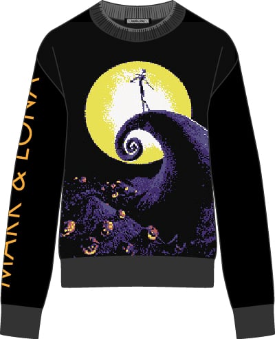 The Nightmare Before Christmas Wind Stopper Knit Outer