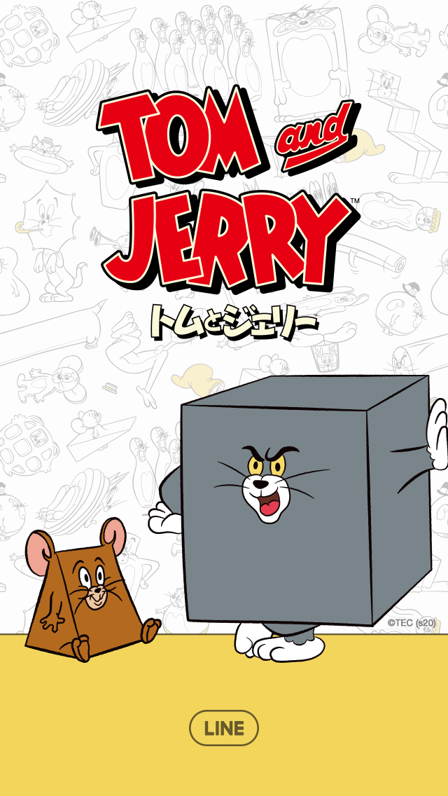 Line着せかえ トムとジェリー ファニーアート