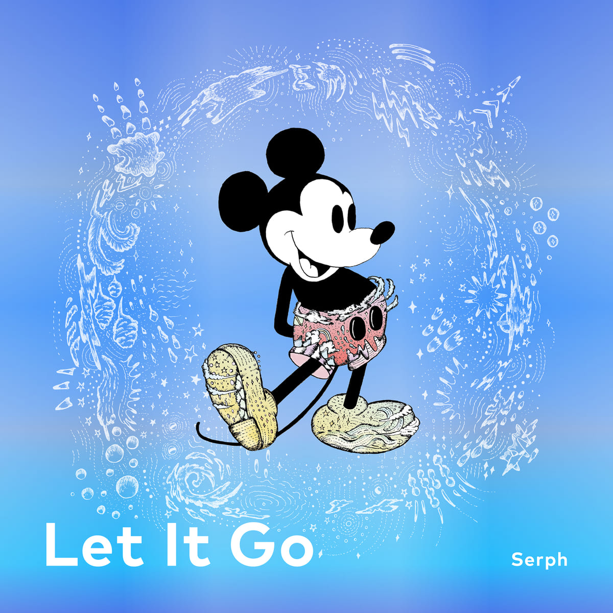 Serph「Let It Go (feat. 牧野由依)」先行シングルジャケット