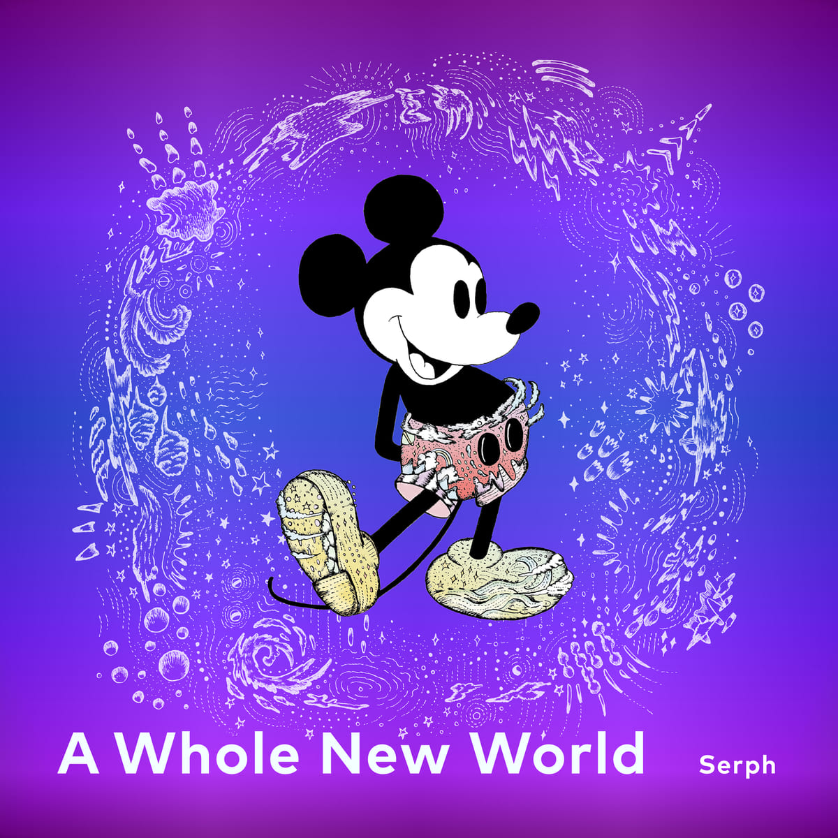 Serph「A Whole New World」先行シングルジャケット