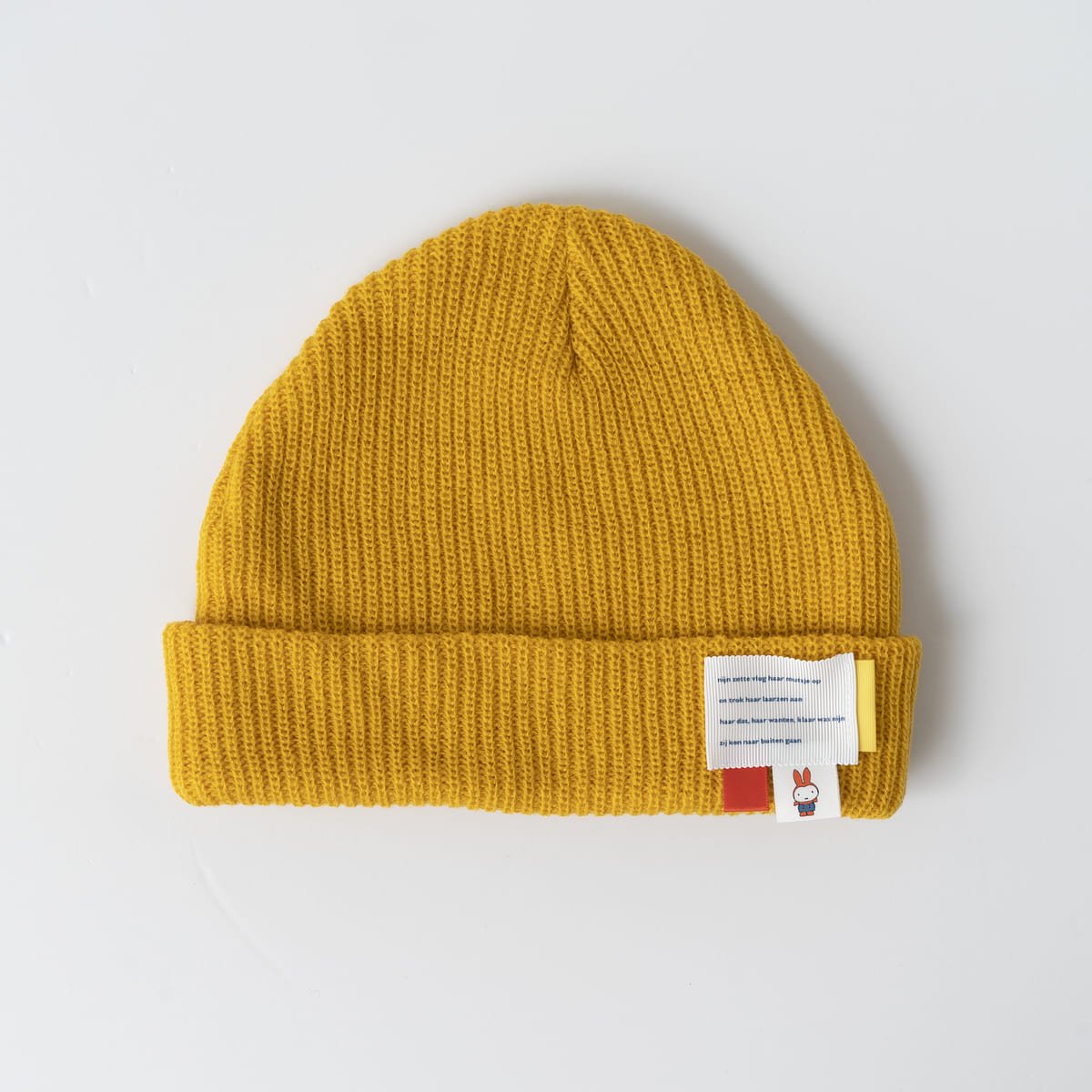 ニット帽（黄色）