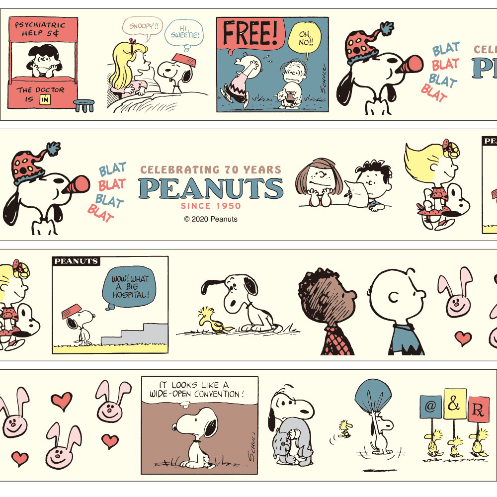 いろんな年代のスヌーピーアートが楽しめるグッズ サンスター文具 Peanuts 年代コレクション Dtimes