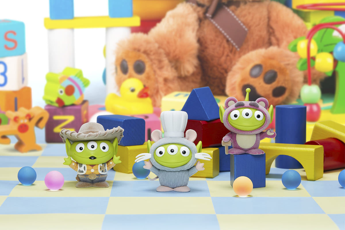 PIXAR Characters Fluffy Puffy MINE～コスチュームエイリアン～vol.1