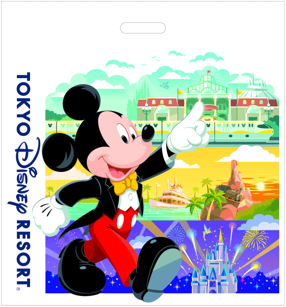 東京ディズニーリゾート　お買い物袋有料化