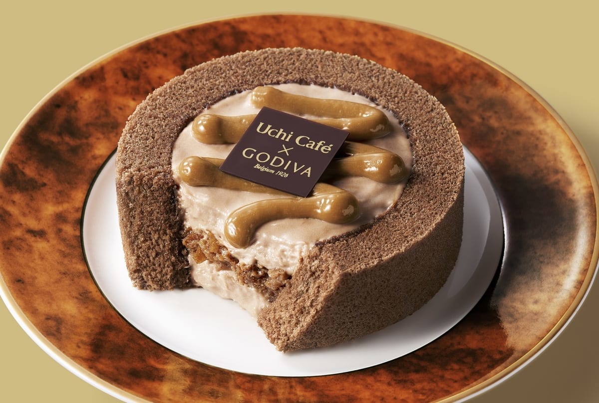 Uchi Café×GODIVA キャラメルショコラロールケーキ