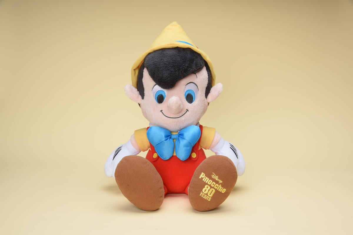 ピノキオ　80th Anniversary　ちびーず　ギガジャンボぬいぐるみ
